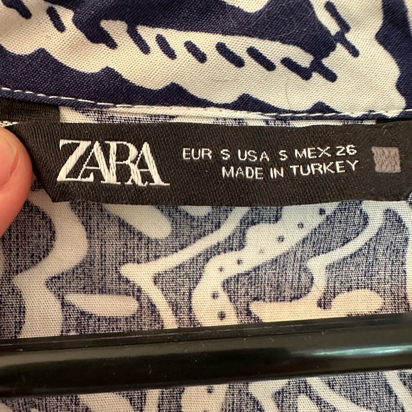 Zara dress with long sleeves. US S - Picture 3 of 3